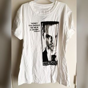NWT BBC Sherlock “Moriarty” Tee